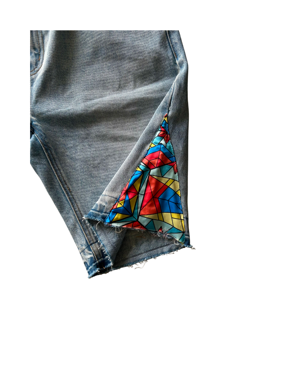 “Crowned Jewel” Flared Jorts