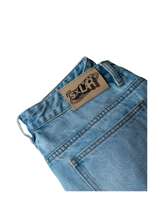 “Crowned Jewel” Flared Jorts