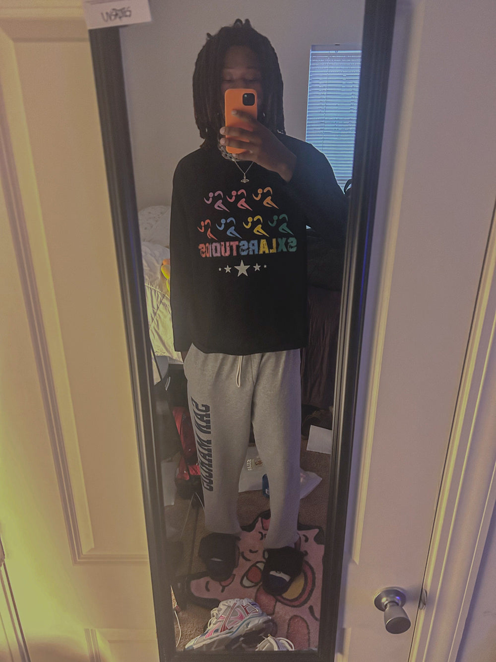 Running Man Longsleeve (Black)